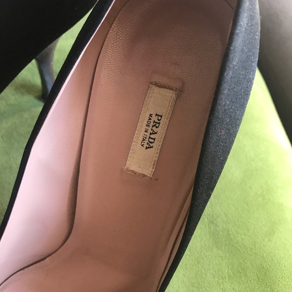 PRADA Croc cap toe satin pumps - Size 41 - Picture 10 of 14